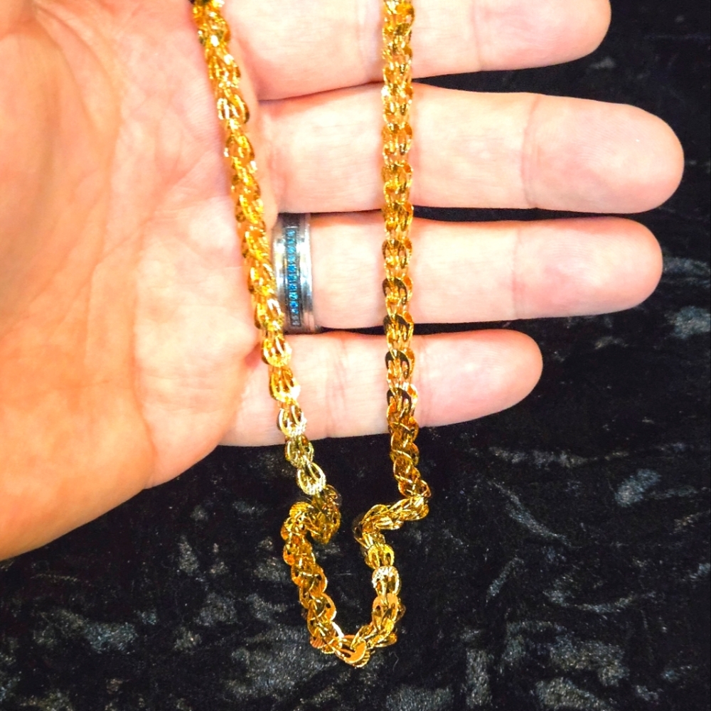 Gold Rope Chain 20" Necklace...25117